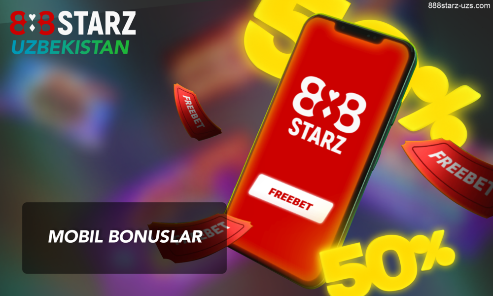 Oʻzbekistonliklar uchun 888Starz ilovasida mobil bonuslar